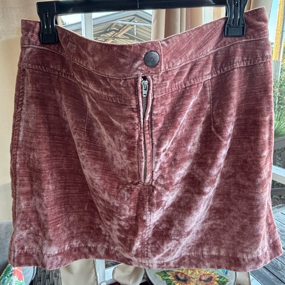 ✨Free People✨perfect fall mini skirt with zipper pockets💖 - Picture 2 of 10
